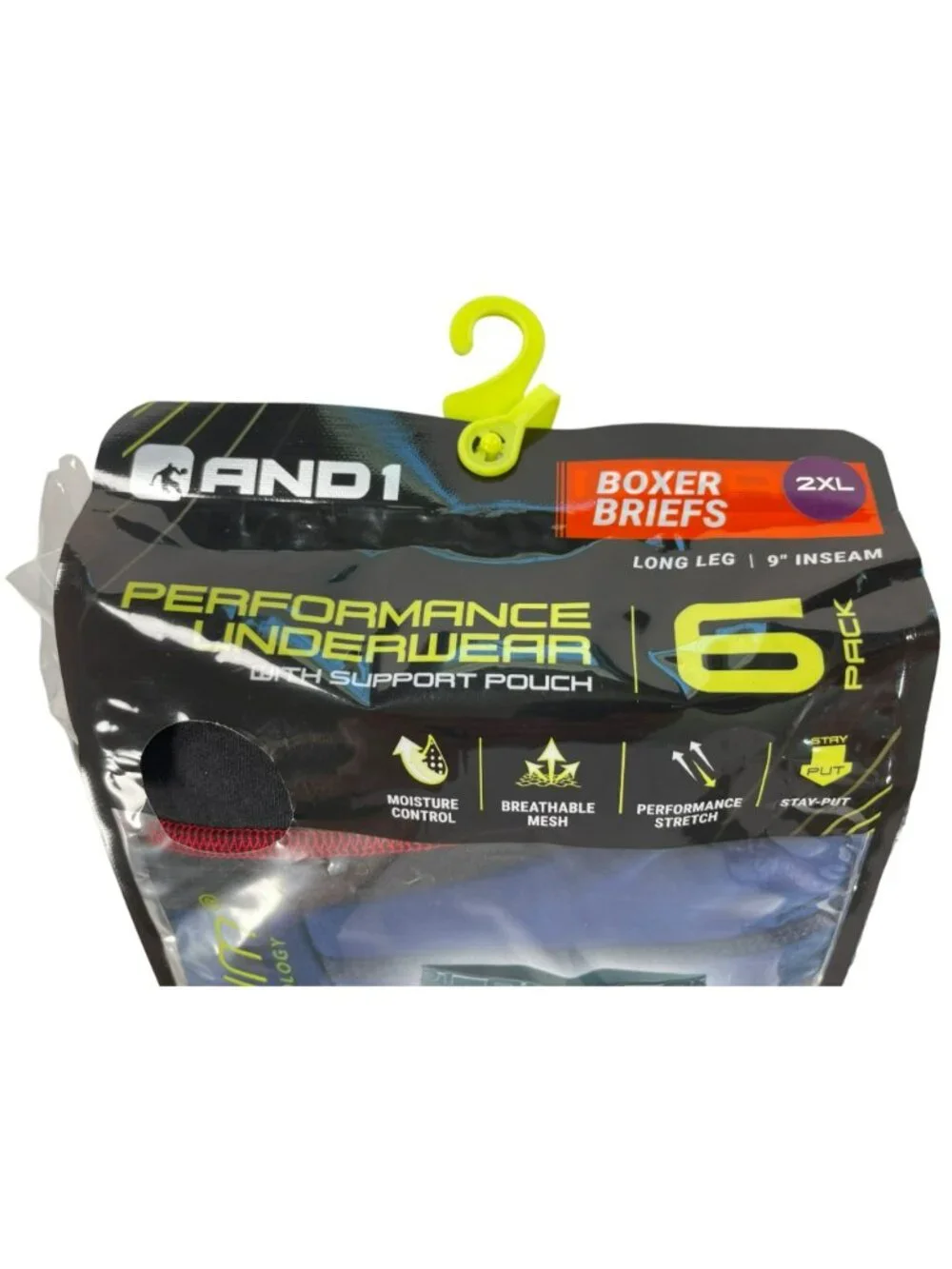AND1 Pro Platinum Boxer Briefs LOT-OF-2 6-Packs 9